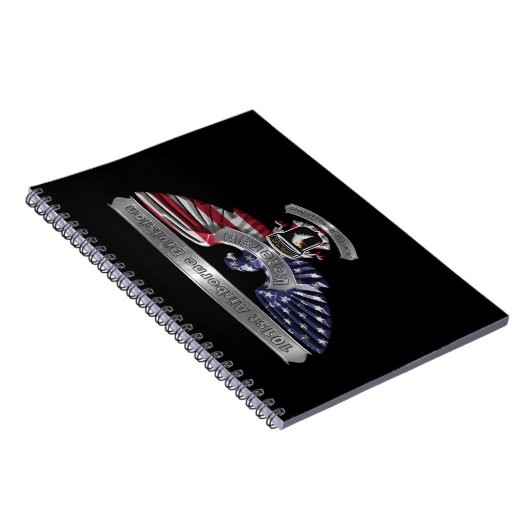 101e luchtvaartdivisie "Proud to Served" Notitieboek (Rechterzijde)