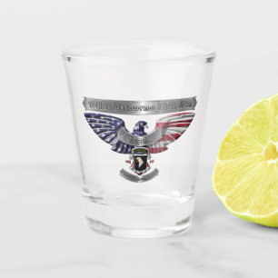 101e luchtvaartdivisie "Proud to Served" Shot Glas
