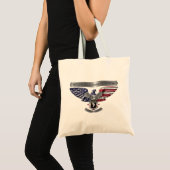 101e luchtvaartdivisie "Proud to Served" Tote Bag (Voorkant (product))