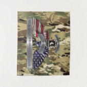 101e luchtvaartdivisie "Proud to Served" Wandkleed (Voorkant)