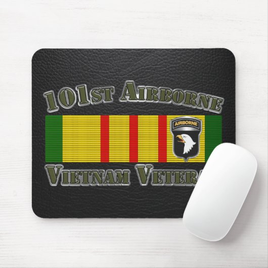 101e Luchtvaartdivisie Vietnam Veteraan Muismat (Met muis)
