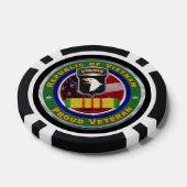 101e Luchtvaartdivisie Vietnam Veteraan Poker Chips (Enkel)