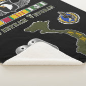 101e Luchtvaartdivisie Vietnam Veteraan Sherpa Deken (3/4)