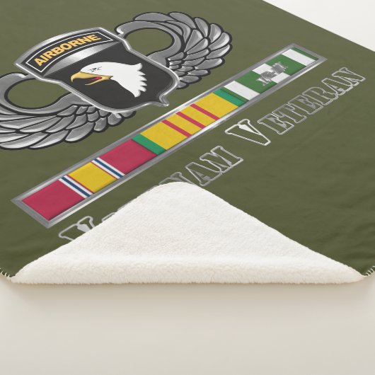 101e Luchtvaartdivisie Vietnam Veteraan Sherpa Deken (3/4)