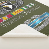 101e Luchtvaartdivisie Vietnam Veteraan Sherpa Deken (3/4)