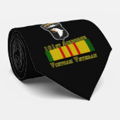 101e Luchtvaartdivisie Vietnam Veteraan Stropdas (Opgerold)
