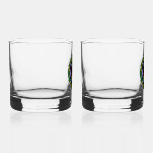 101e Luchtvaartdivisie Vietnam Veteraan Whisky Glas (Rechts)