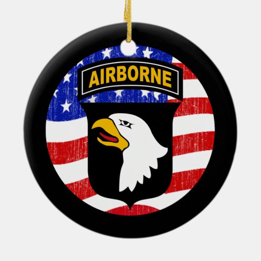 101e LUCHTVAARTMAATSCHAPPIJ Keramisch Ornament (Achterkant)