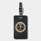 101e luchtverkeersdivisie Afghanistan Veteraan Bagagelabel (Voorkant verticaal)