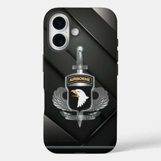 101e luchtverkeersdivisie Afghanistan Veteraan Case-Mate iPhone Case (Achterkant)