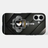 101e luchtverkeersdivisie Afghanistan Veteraan Case-Mate iPhone Case (Achterkant (horizontaal))