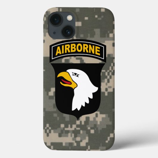 101e luchtverkeersdivisie "Screaming Eagles" Camo Case-Mate iPhone Case (Achterkant)