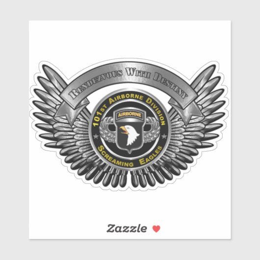 101e luchtverkeerssector rendezvous with Destiny Sticker (Vel)