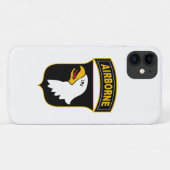 101e militair veteraan, afdeling Luchtvaart Case-Mate iPhone Case (Achterkant (horizontaal))