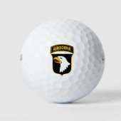 101e militair veteraan, afdeling Luchtvaart Golfballen (Voorkant)