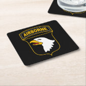 101e militair veteraan, afdeling Luchtvaart Kartonnen Onderzetters (Schuin)