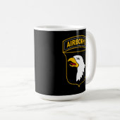 101e militair veteraan, afdeling Luchtvaart Koffiemok (Voorkant rechts)