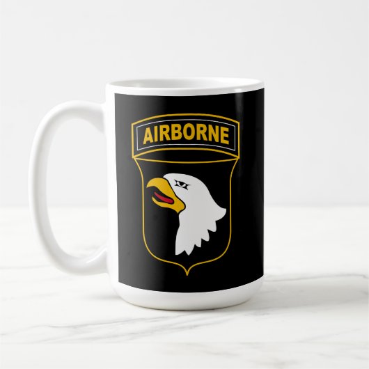 101e militair veteraan, afdeling Luchtvaart Koffiemok (Links)