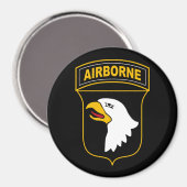 101e militair veteraan, afdeling Luchtvaart Magneet (Voorkant / Achterkant)