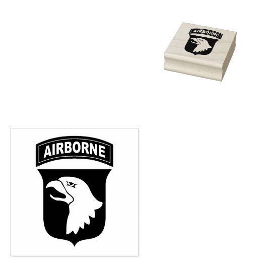101e militair veteraan, afdeling Luchtvaart Rubberstempel (Gestempeld)