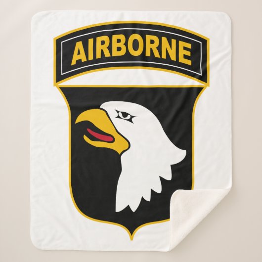 101e militair veteraan, afdeling Luchtvaart Sherpa Deken (Voorkant)