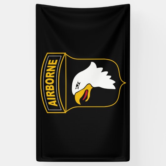 101e militair veteraan, afdeling Luchtvaart Spandoek (Verticaal)