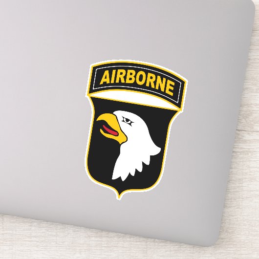 101e militair veteraan, afdeling Luchtvaart Sticker (Detail)