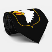 101e militair veteraan, afdeling Luchtvaart Stropdas (Opgerold)