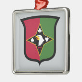 101e Onderhoudsbrigade Metalen Ornament (Links)