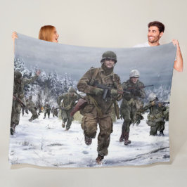 101e PARACHUTIST 2 Fleece Deken