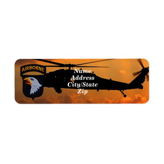 101e patch voor gevechtsvliegtuigen etiket (Voorkant)