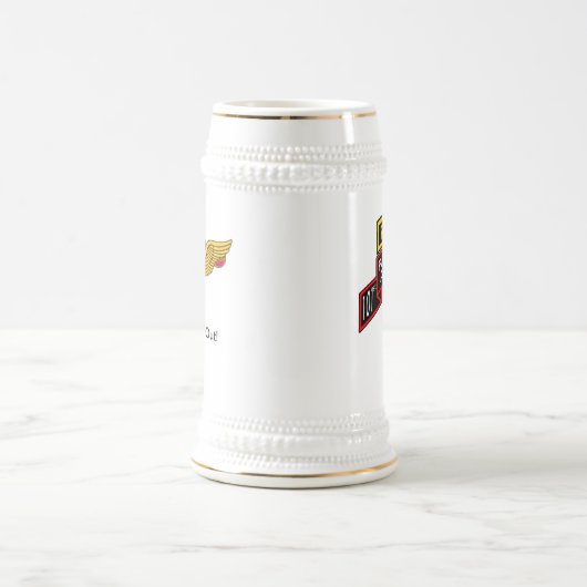 101e Pathfinder-trap met wielrenner Bierpul (Center)