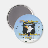 101e piloot van de luchtbrug magnet-patrouillevaar magneet (Voorkant / Achterkant)