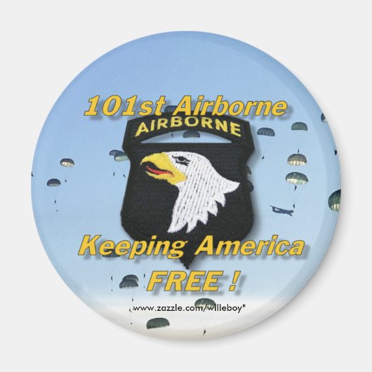 101e piloot van de luchtbrug magnet-patrouillevaar magneet (Voorkant)