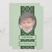 101e uitnodiging van de Partij van de Woensdag Voe (Voorkant / Achterkant)