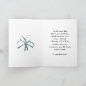 101e verjaardag met een plakboek effect kaart (Binnen)