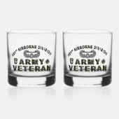 101e Veteraan, Luchtvaartdivisie Whisky Glas (Voorkant)