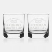 101e Veteraan, Luchtvaartdivisie Whisky Glas (Achterkant)