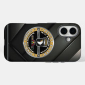101e Veteraan van het Storm van de afdeling Luchtv Case-Mate iPhone Case (Achterkant (horizontaal))