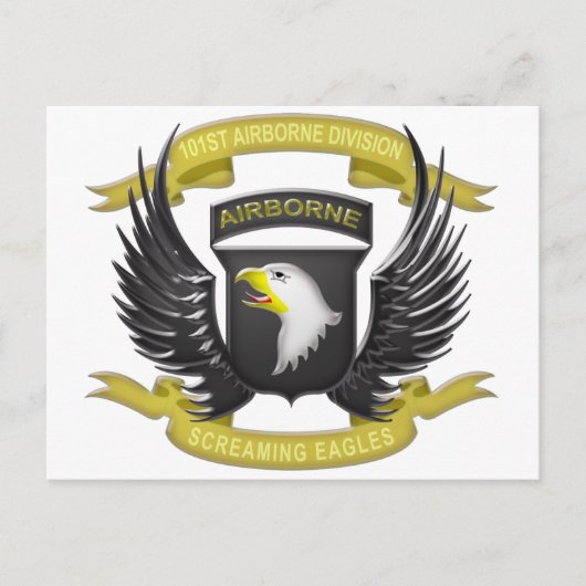 101e via de lucht 3D Briefkaart (Voorkant)