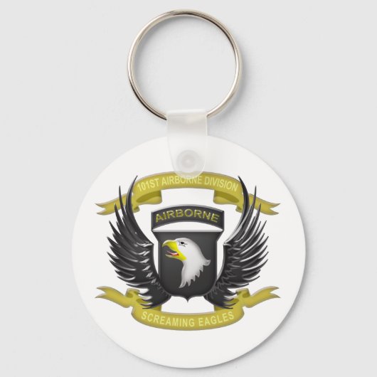 101e via de lucht 3D Sleutelhanger (Voorkant)