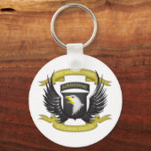 101e via de lucht 3D Sleutelhanger (Voorkant)