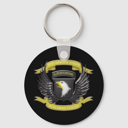 101e via de lucht 3D Sleutelhanger (Voorkant)