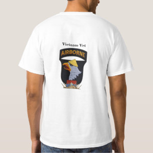 101e vliegtuigscreeningadel Eagles Vietnam Nam war T-shirt