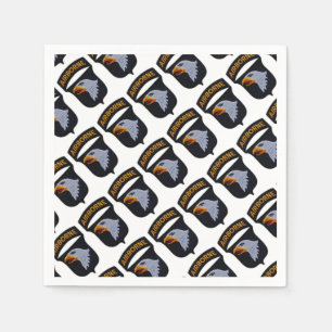 101st ABN Airborne Division Screaming Eagles Vets Servetten