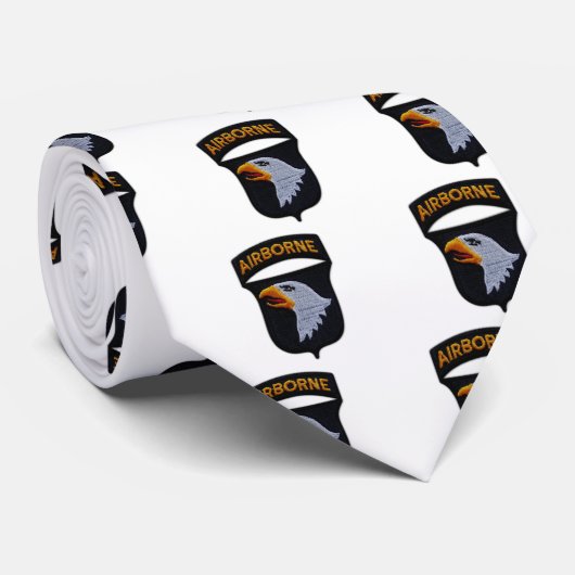 101st ABN Airborne Division Screaming Eagles Vets Stropdas (Opgerold)