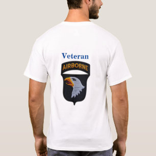 101st ABN Airborne Division Screaming Eagles Vets T-shirt