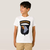 101st ABN Airborne Division Screaming Eagles Vets T-shirt (Voorkant volledig)