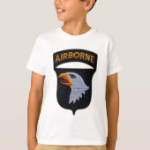101st ABN Airborne Division Screaming Eagles Vets T-shirt (Voorkant)
