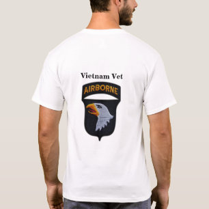 101st ABN Airborne Division Screaming Eagles Vets T-shirt